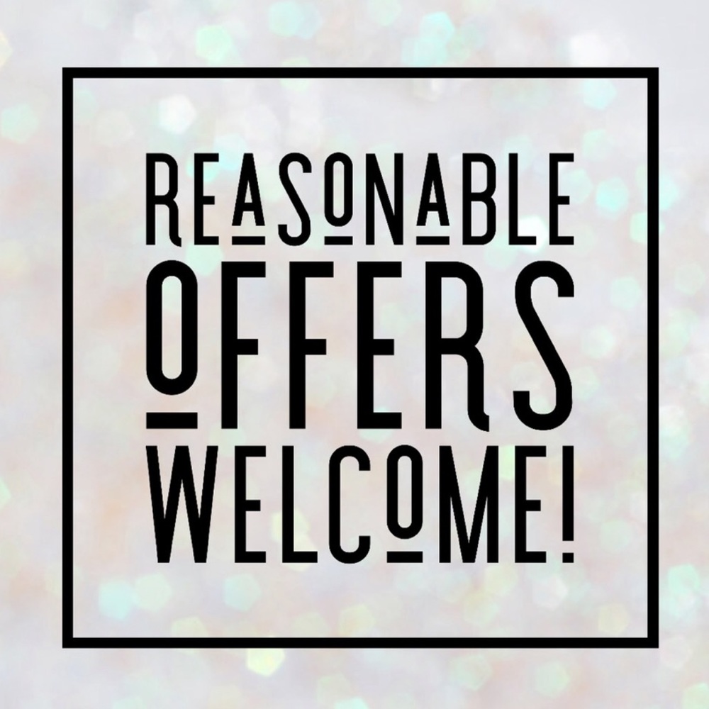 ❤️REASONABLE OFFERS WELCOME❤️